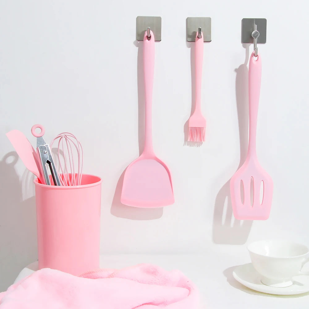 Robe Hook Wall Towel Hook Stainless Steel Coat Hook Rustproof Strong sticky Hook Hanger for Bathroom Kitchen Hardware