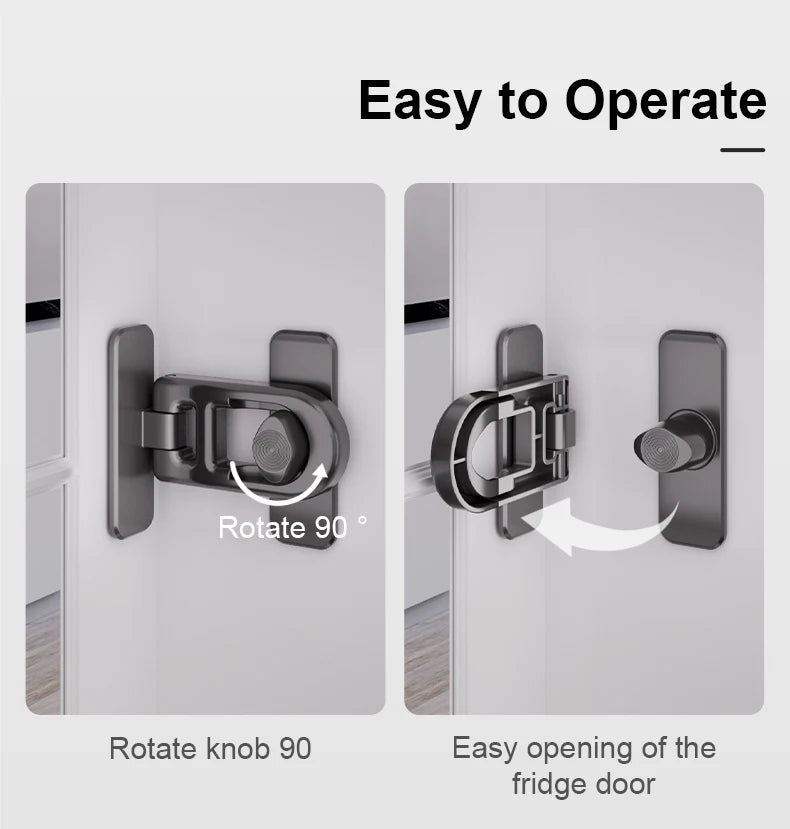 Child Safety Lock for Fridge, Freezer & Oven | Caravan & Home Baby Proofing