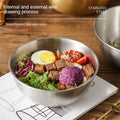 1-3 Stainless Steel Bowl Set with Scale for Cooking Baking Food Storage Large Capacity Mixing Bowls for Home Kitchen Essentials