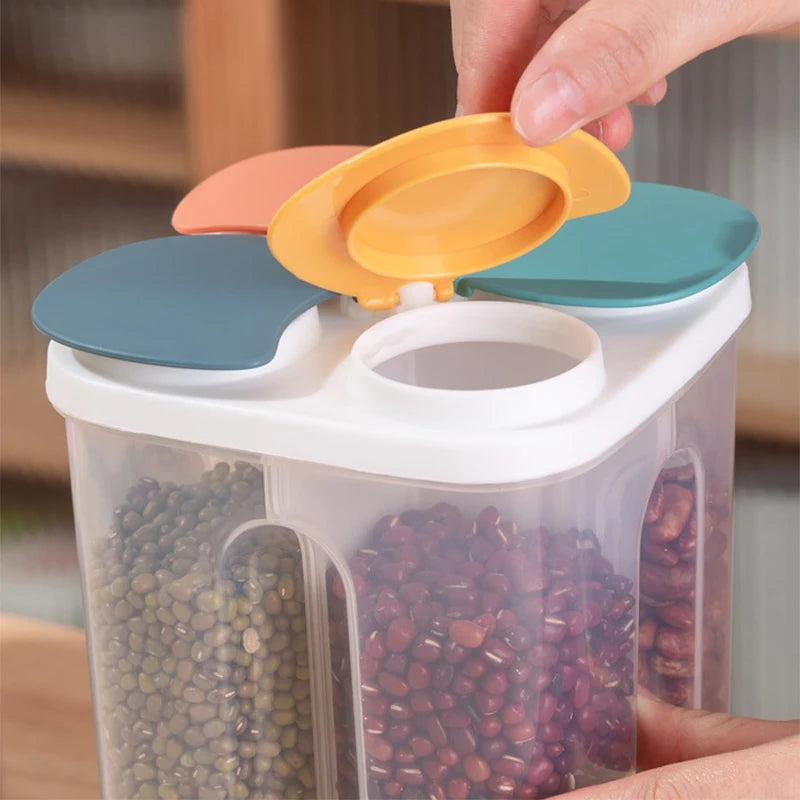 Compact Sealed Food Storage Container | Caravan & Camping Kitchen Organiser