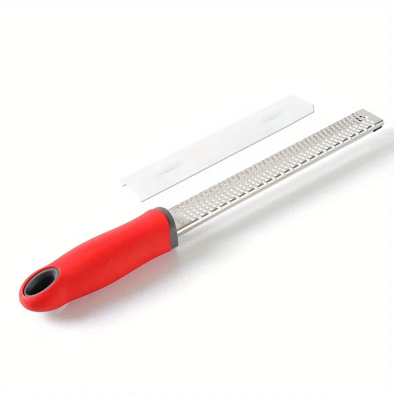 Stainless Steel Fruit Cheese Grater, Chocolate Lemon Peel Cheese Shavings Grater, Scraper, Kitchen Tool