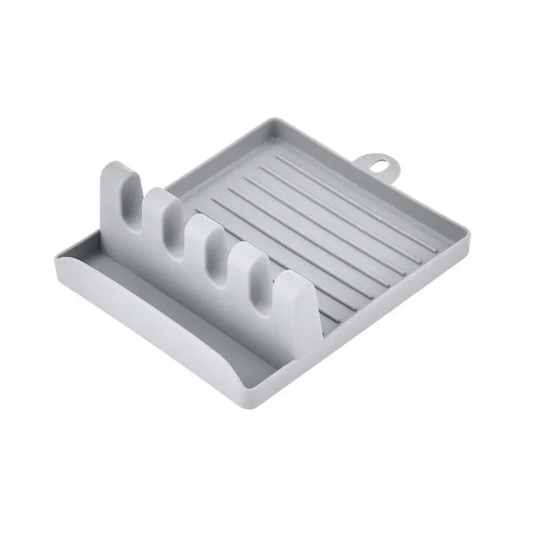 Compact Spoon Rest & Pot Clip Organiser