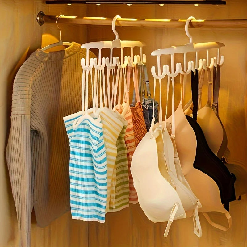 2-Pack Multi-Hook Clothes Hanger — Space-Saving Closet Organiser