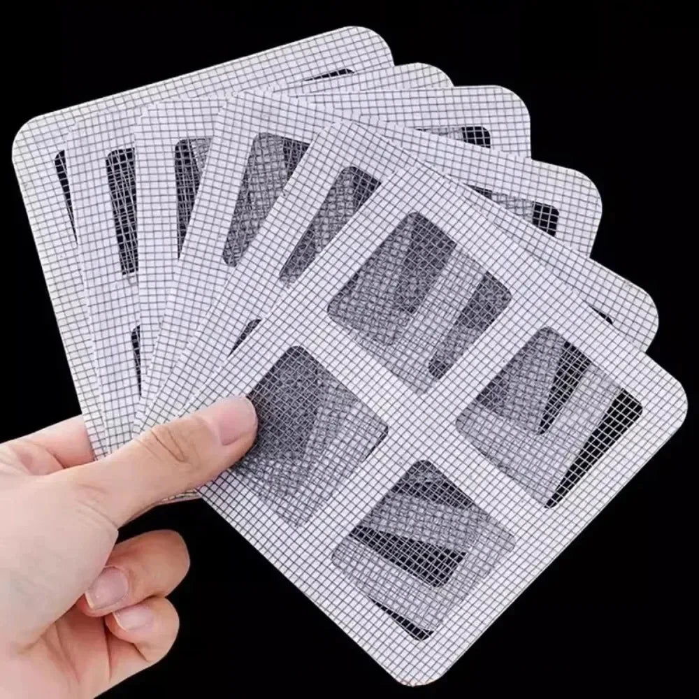 Disposable Shower Drain Hair Catcher – Mesh Filter Stickers|