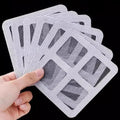 10/30Pcs Disposable Sticky Shower Drain Hair Catcher Mesh Strainer Filter Floor Sink Hair Stopper for Bathroom Kitchen Bathtub