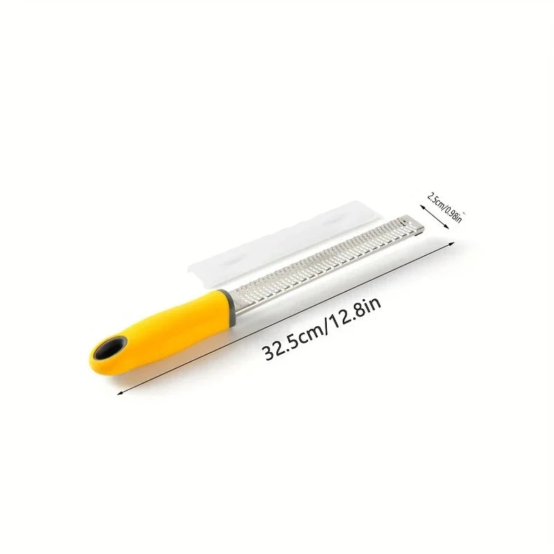 Stainless Steel Fruit Cheese Grater, Chocolate Lemon Peel Cheese Shavings Grater, Scraper, Kitchen Tool