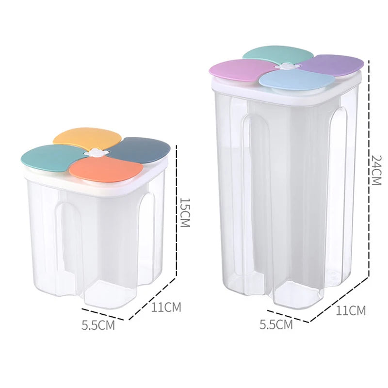 Compact Sealed Food Storage Container | Caravan & Camping Kitchen Organiser