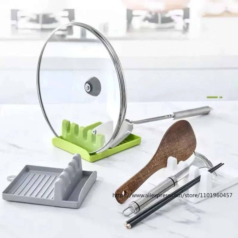 Compact Spoon Rest & Pot Clip Organiser