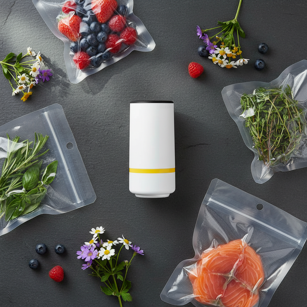 Vacuum Sealer — Flat Lay