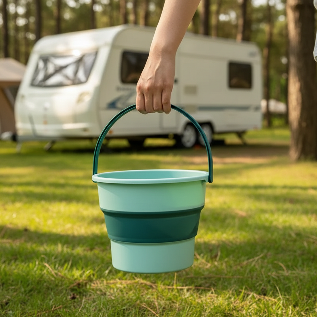 Collapsible Silicone Bucket – 5, 10 & 17L