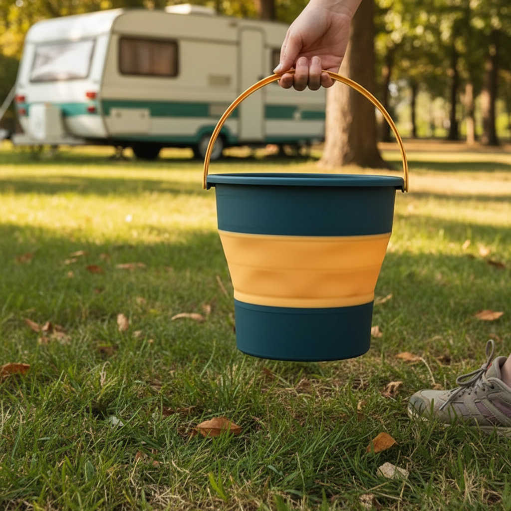 Collapsible Silicone Bucket – 5, 10 & 17L