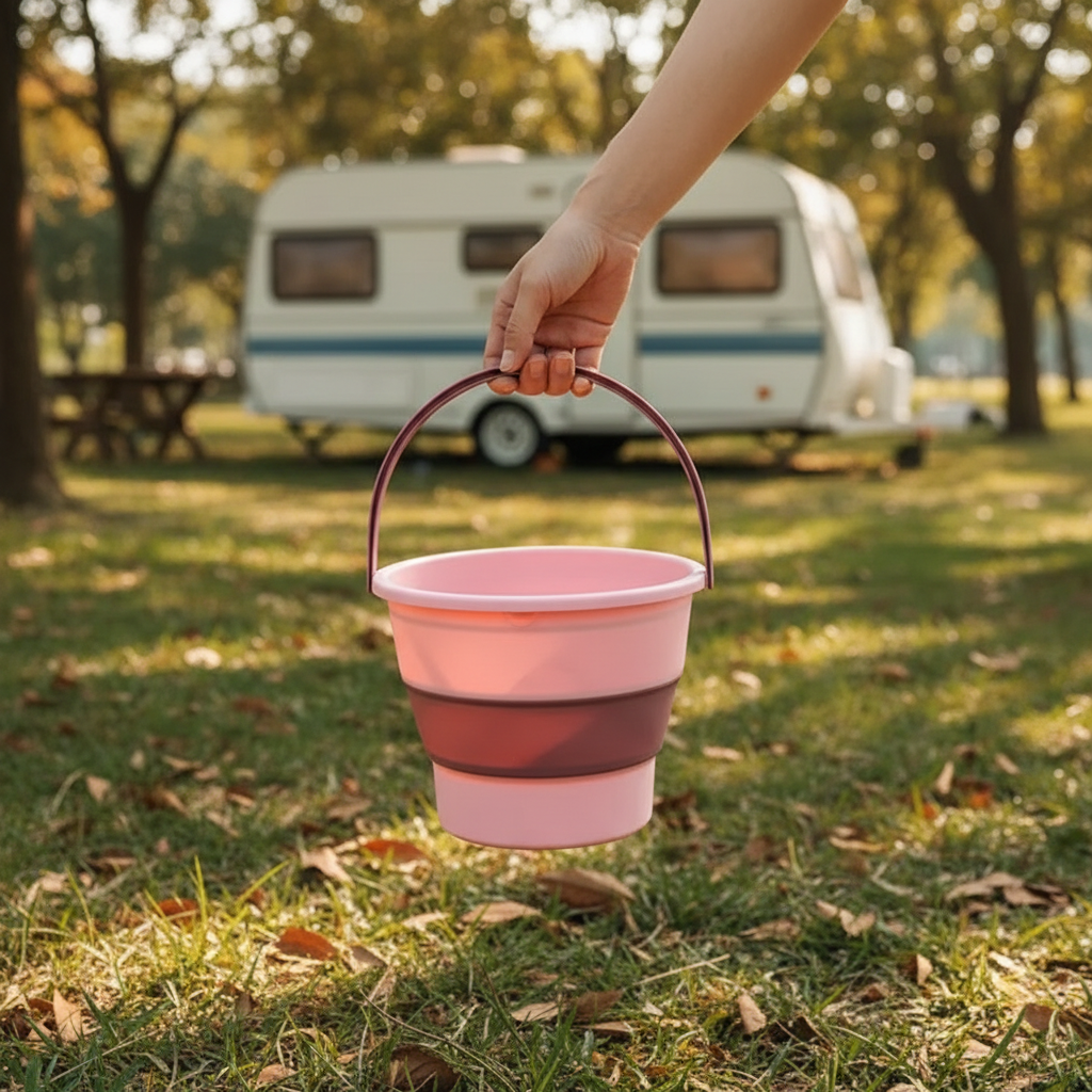 Collapsible Silicone Bucket – 5, 10 & 17L